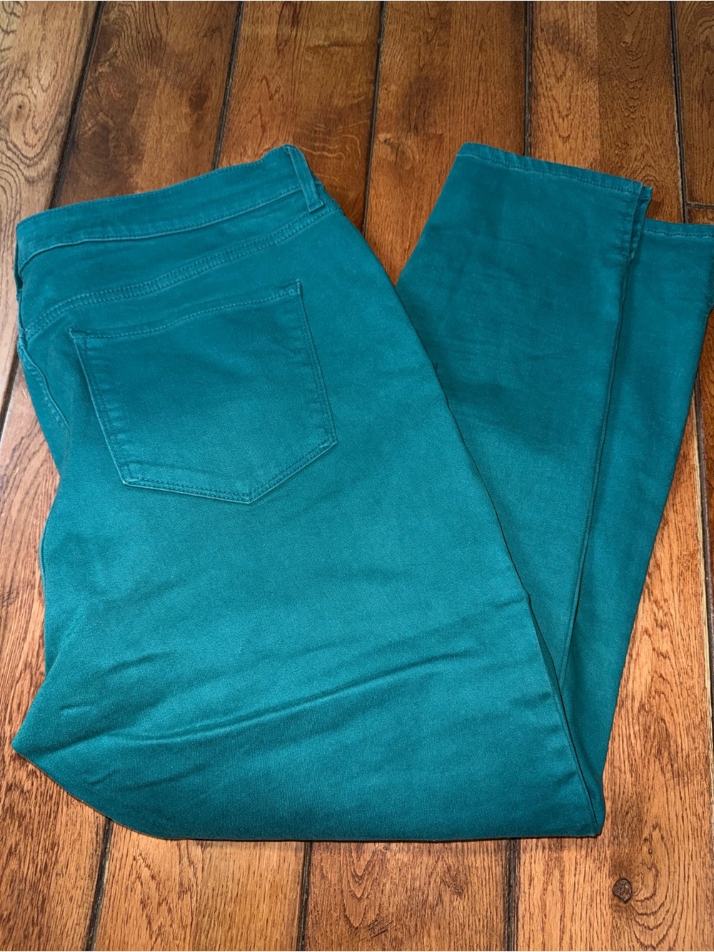 Old Navy Teal Straight Leg Pants